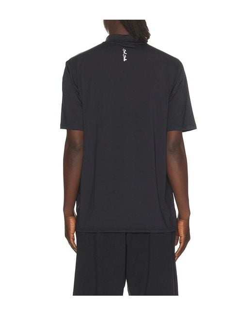 BAD BIRDIE Black Bad Elements Mock Neck for men