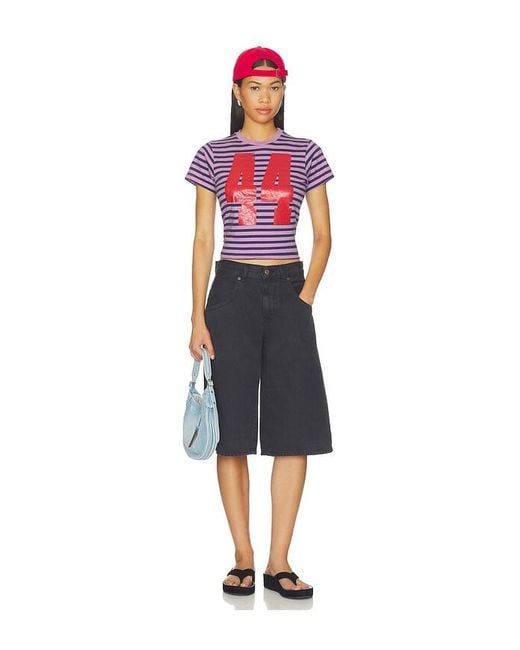 Daydreamer Red Stripe 44 Vintage Tee