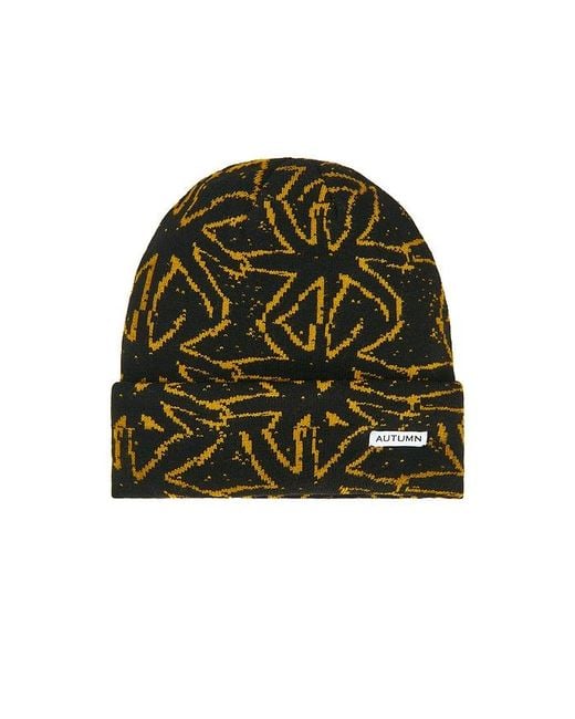 Autumn Headwear Green Craft Beanie for men