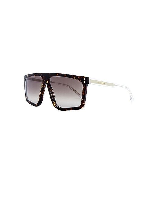 Isabel Marant Black Flat Top Sunglasses