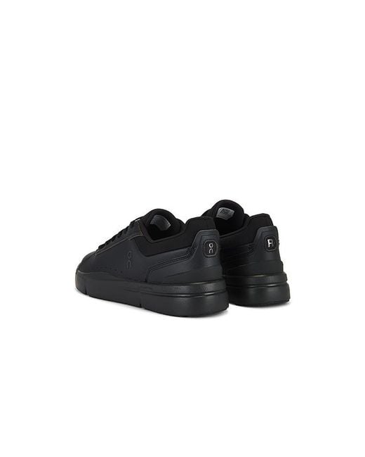 On Shoes Black The Roger Advantage Sneakers for men