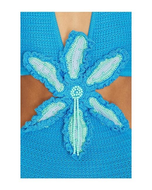 CAPITTANA Blue Starla Dress