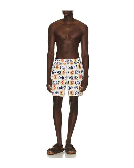 Brixton Black X Colt 45 7 Everyday Stretch Hybrid Short for men