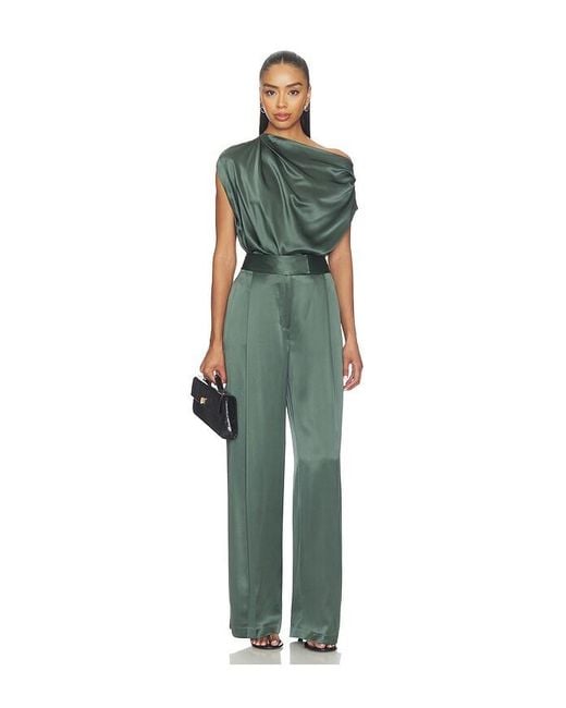 The Sei Green Draped Top