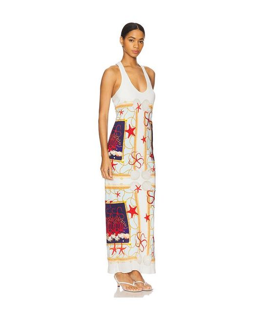 Muma World White Luis Maxi Dress