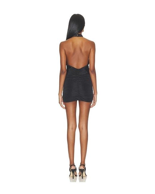 Lovers + Friends Black Octavia Mini Dress