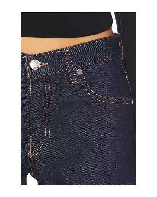 EB DENIM Blue Portman Low Rise Short