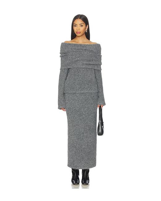 Line & Dot Gray Sonora Sweater