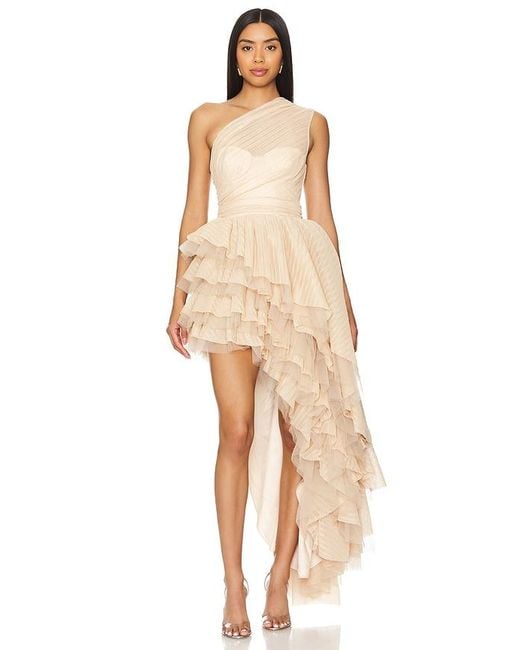 MAJORELLE Natural Soriya Gown