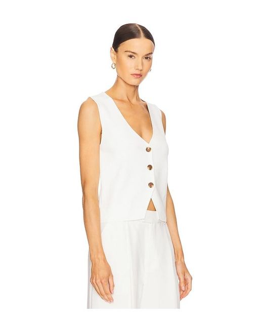 L'academie White 'Academie Donellen Knit Vest