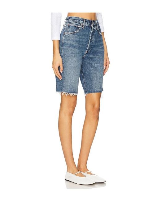 Agolde Blue 90's Short