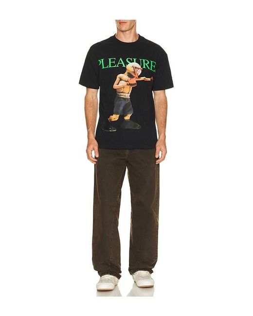 Pleasures Black X Primus Animals T-Shirt for men