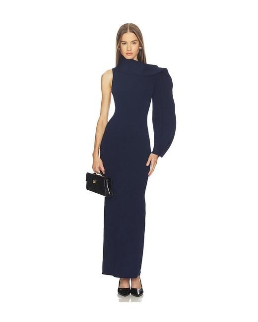 SRG Blue Himani Compact Knit Dress