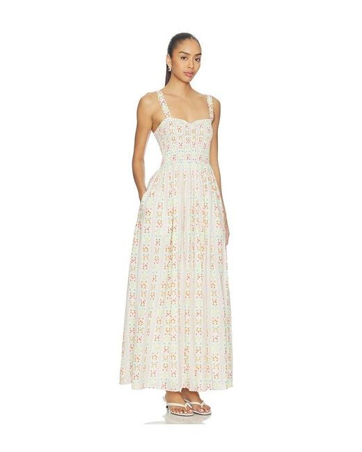 Beach Riot White Cari Maxi Dress