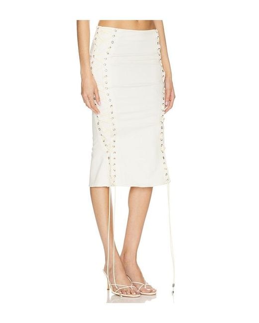 Camila Coelho Yasmina スカート White