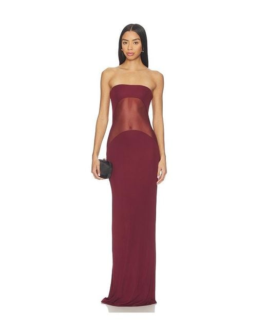 Nbd Red The Sadira Maxi Dress