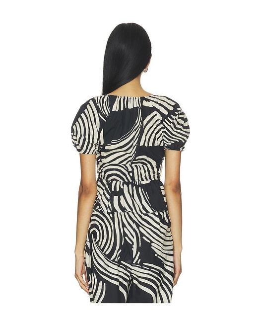 Rails Black Argenta Top
