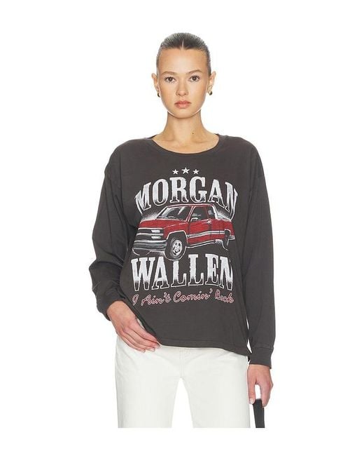 Daydreamer Black Morgan Wallen Ain'T Coming Back Merch Long Sleeve Top