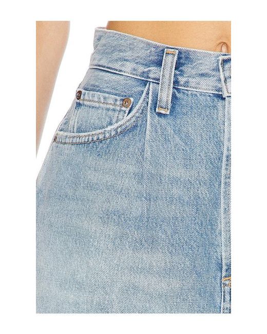 Agolde Blue Rhoda Short