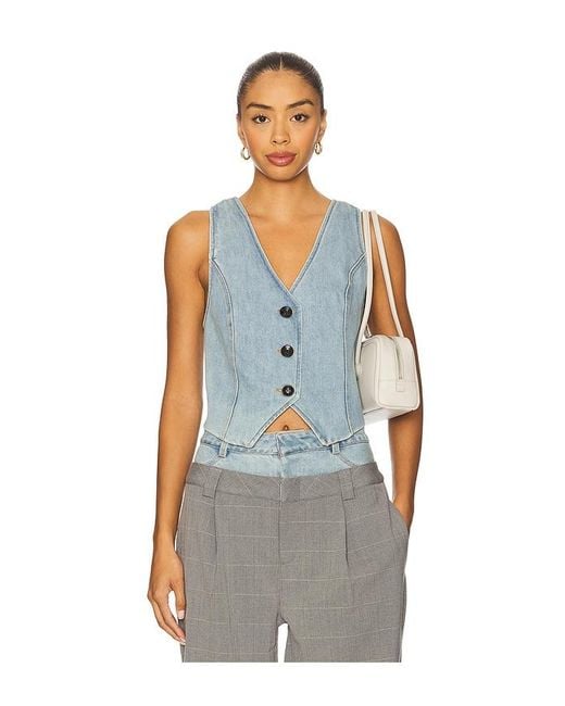 OSIS STUDIO Blue Nana Vest