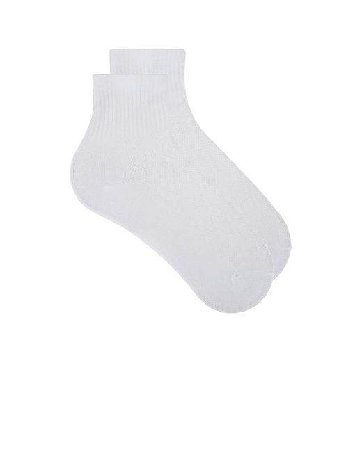 Stems くるぶし丈靴下 White