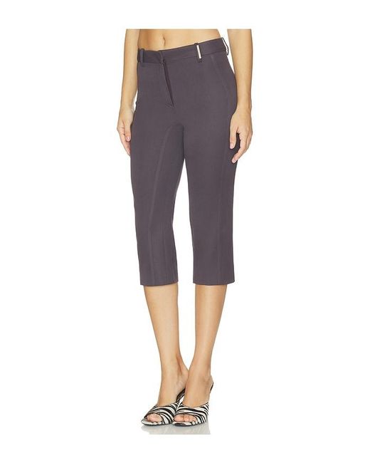 The Attico Blue Capri Pant