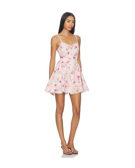 Astr Multicolor Birdie Dress