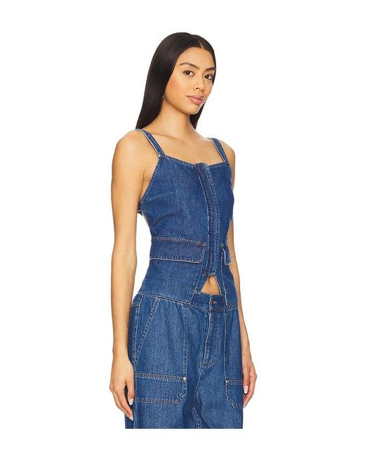 LNA Jordyn トップ Blue