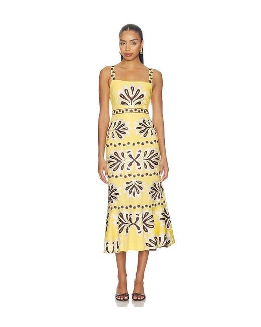 Alexis Metallic Sirena Dress
