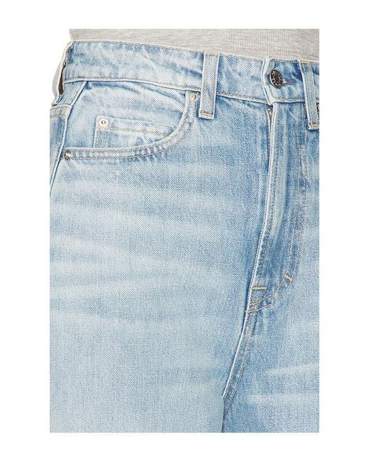 GRLFRND Blue Austen High Rise Curve Jeans