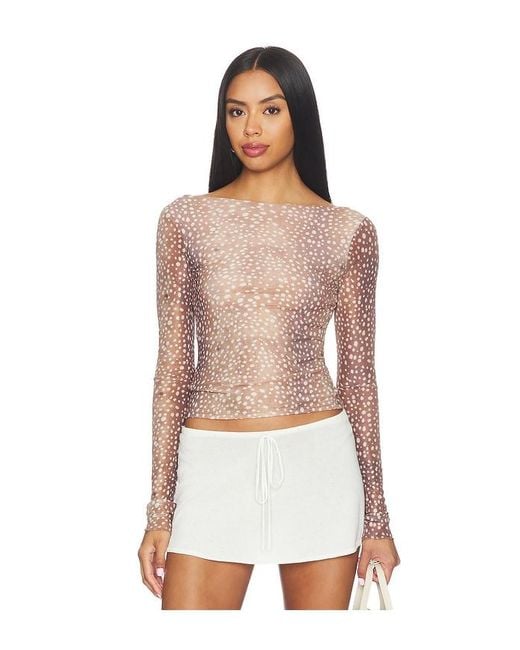 superdown Multicolor Darla Top