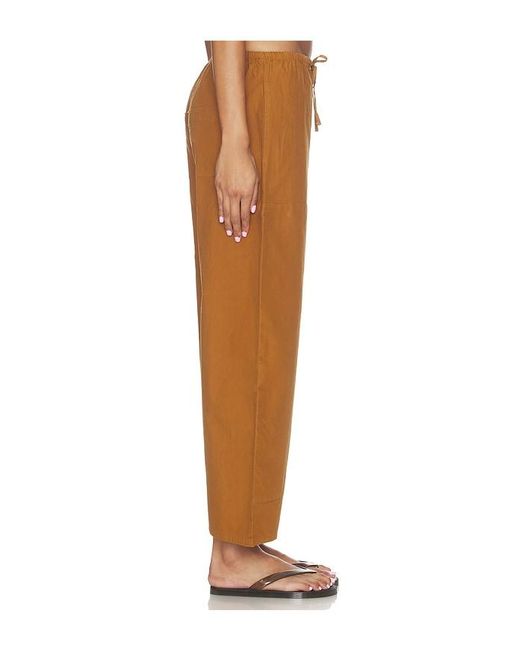 Leset Brown Kyoto Carpenter Pant