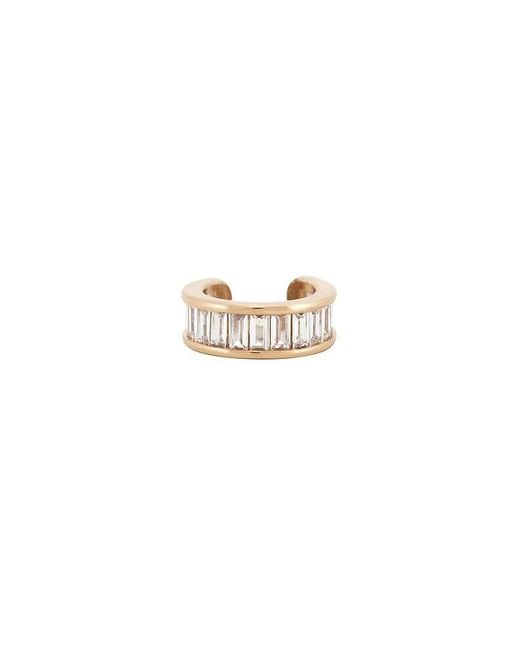 Ettika White Class Crystal Ear Cuff
