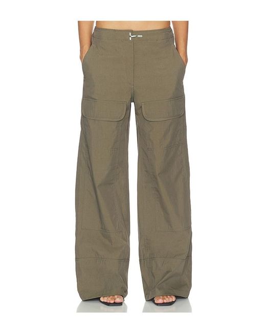 HAELO Green Straight Leg Cargo Pant