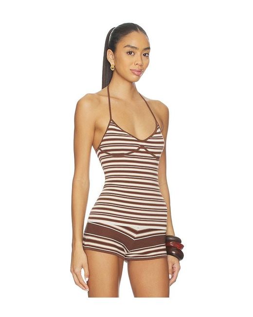 Faithfull The Brand Multicolor Citara Halter Top
