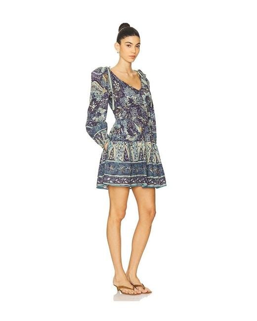 Ulla Johnson Anika ミニドレス Blue