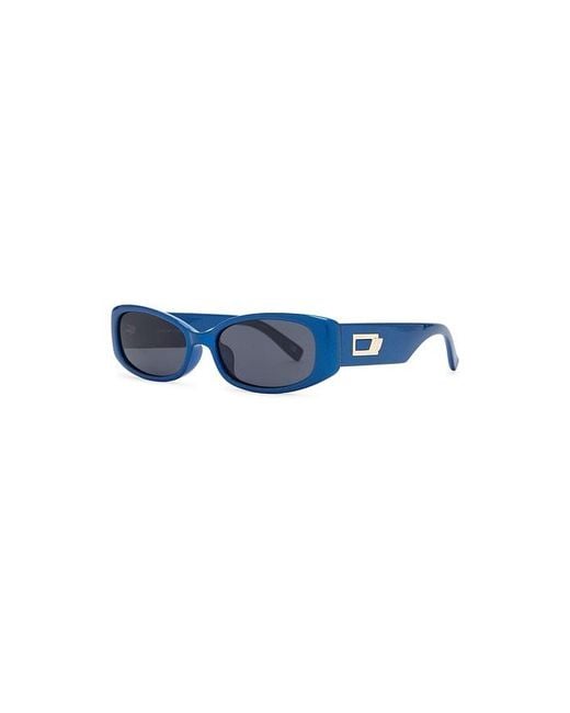 Le Specs Blue Starlight Sunglasses for men