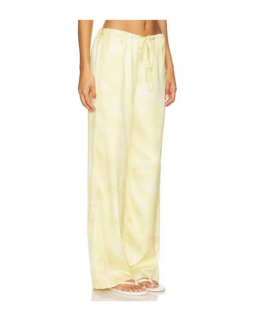SNDY'S Yellow Lyra Print Pant