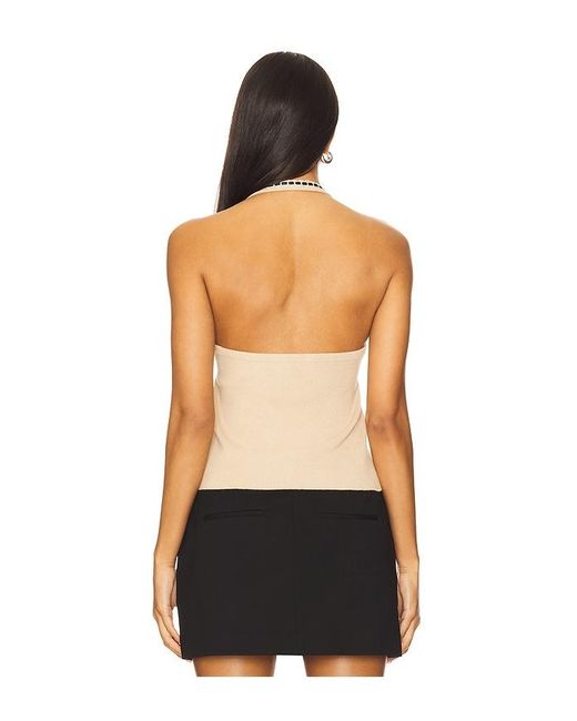 MAJORELLE Black Kladuia Top