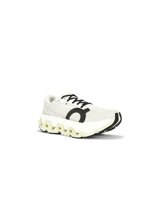 On Shoes White Cloudmster 3 Hyper for men