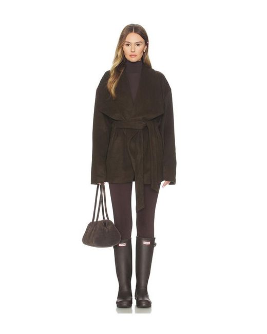 SNDY'S Brown Tiarne Wool Jacket