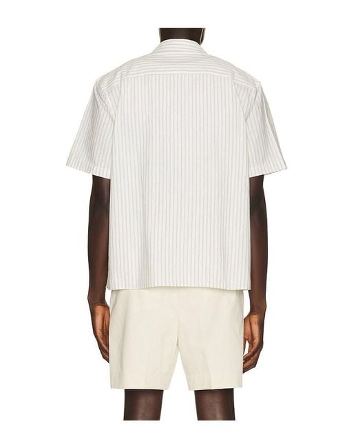 Percival Natural Lucia Boxy Shirt for men