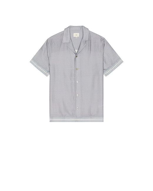 CHE White Lucena Printed Shirt for men