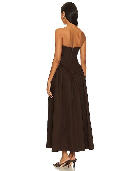 LPA Brown Giana Maxi Dress