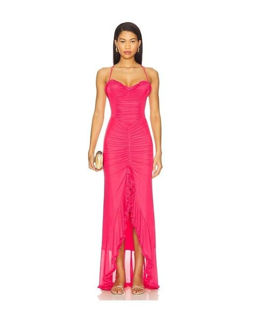 AFRM Pink Kleid Cassian