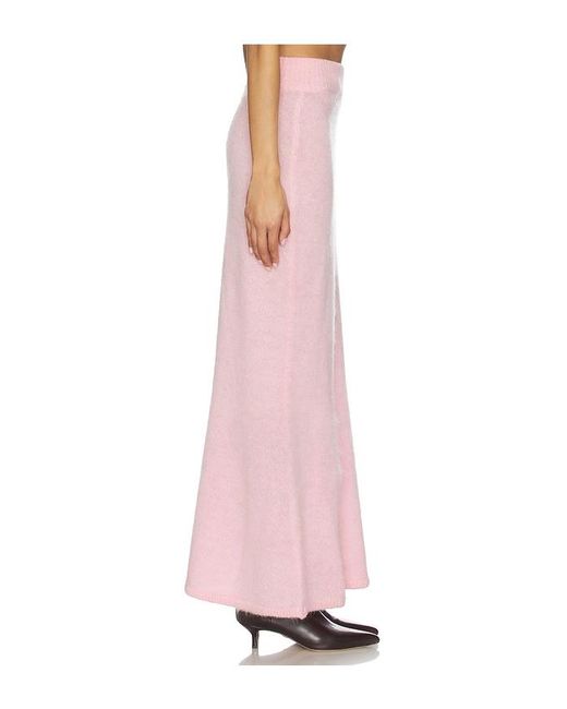 ALIGNE Pink Hattie Knitted Skirt