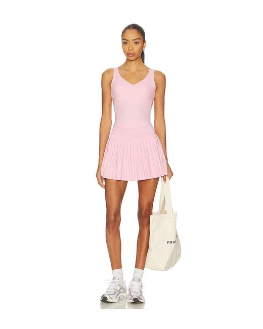 Gold Hinge Pink Open Back Sweetheart Tank Top