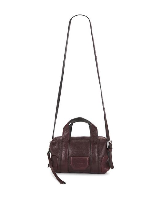 AllSaints Multicolor Ares Grain Compact Crossbody Bag