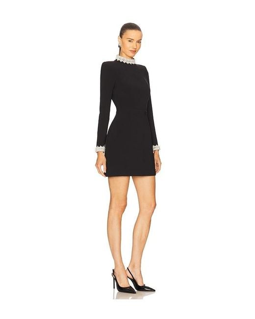 Nadine Merabi Black Athena Dress