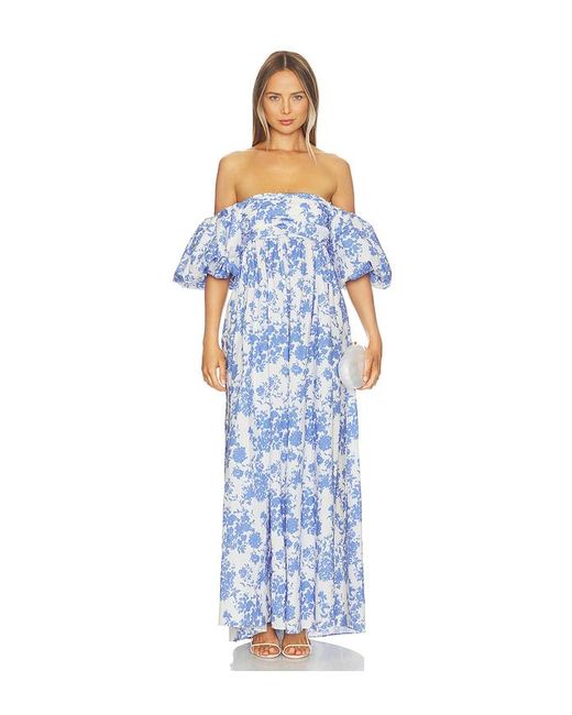 Vestido Emilia En ,Baby Talla (También En Xs) Caroline Constas de color Blue
